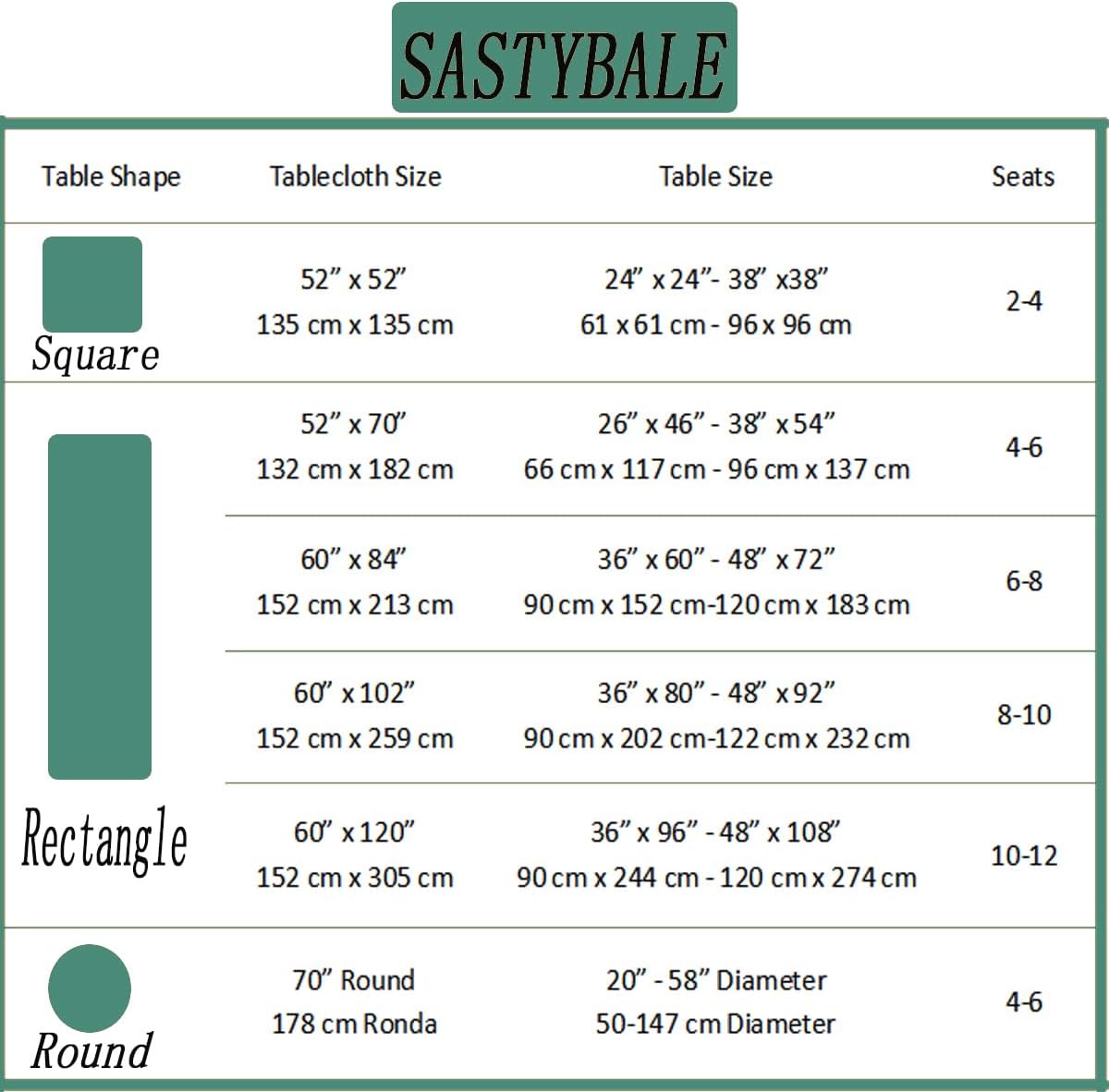 SASTYBALE Christmas Tablecloth Rectangle 52 x 70 Inch Holly Berries Jacquard Spill Proof Wrinkle Free Polyester Table Cloth, Damask Fabric Table Cover for X-mas, Farmhouse, Winter, Holiday, Green