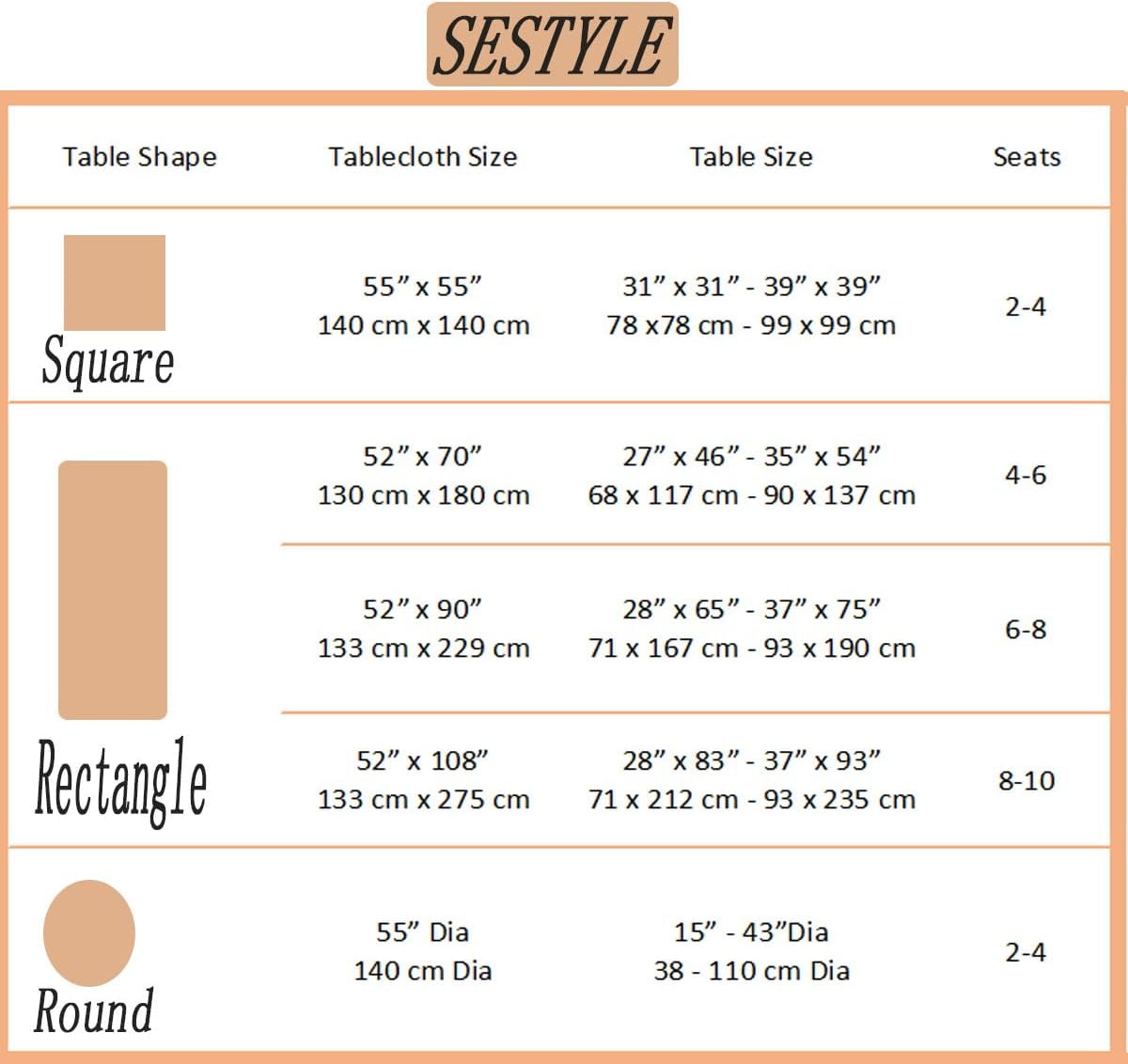 SASTYBALE Square Tablecloth Geometric Style Cotton Linen Table Cloth Dust-Proof Table Cover for Kitchen Dinning Tabletop Decoration (Square/Round, 55" x 55" (2-4 Seats))