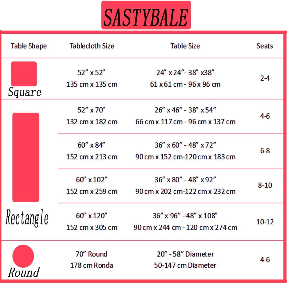 SASTYBALE Christmas Tablecloth Jingle Bells Holly Berry Jacquard Waterproof Wrinkle Free Damask Table Cloths, Fabric Table Cover for Xmas, Holiday, Winter, Party