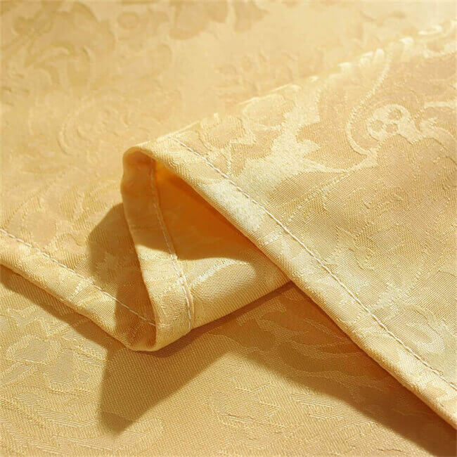Gold Rectangle Tablecloths anti-fading - SASTYBALE