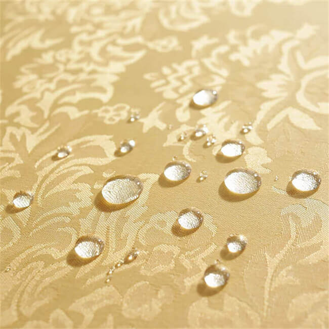 Gold Rectangle Tablecloths water proof- SASTYBALE