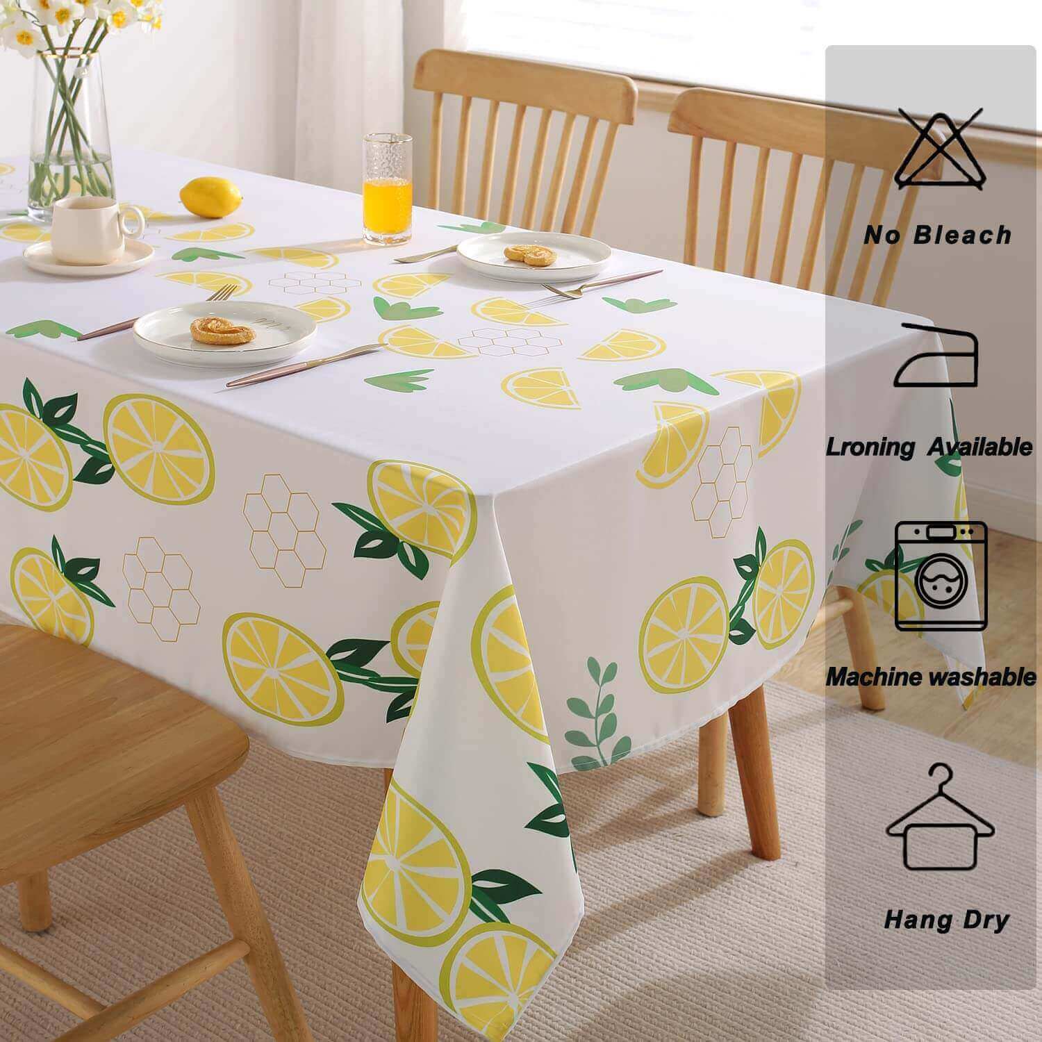 SASTYBALE Lemon Tablecloth