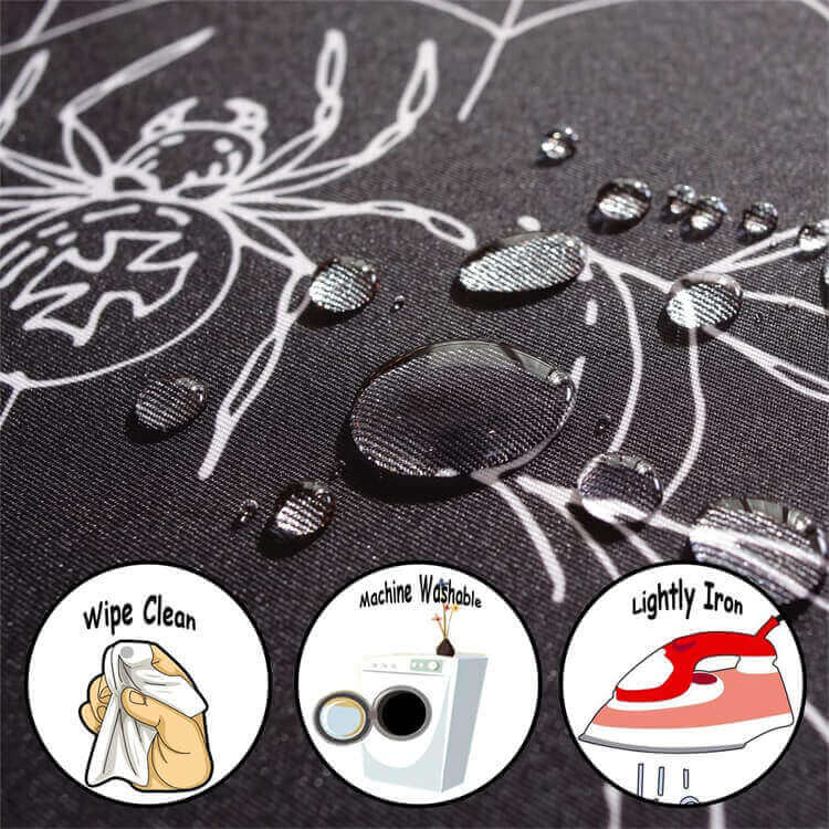 SASTYBALE Spider Web Tablecloth Water Proof