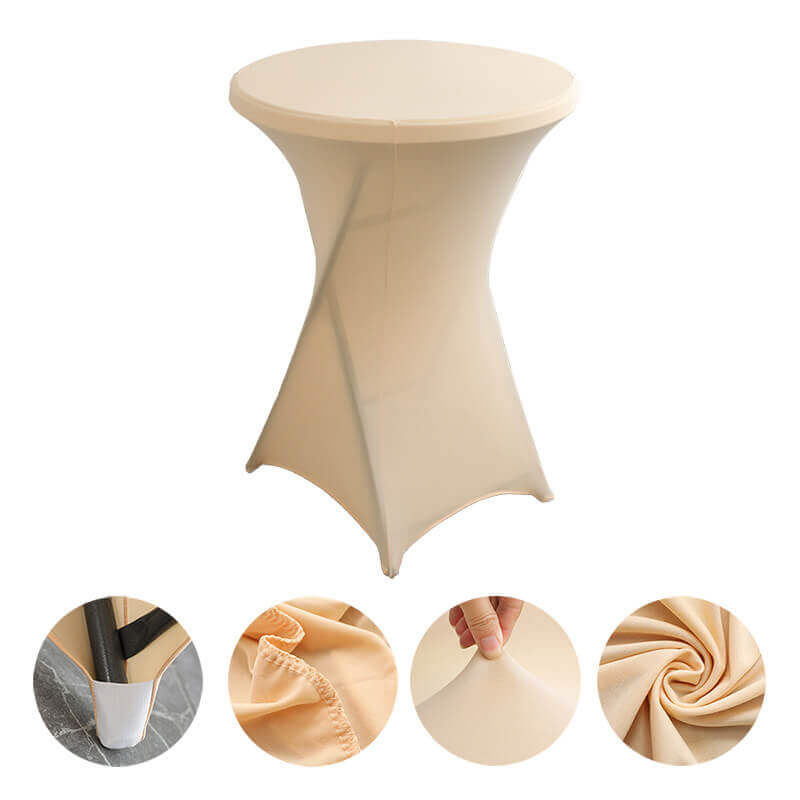 Champagne Cocktail Spandex Table Cover