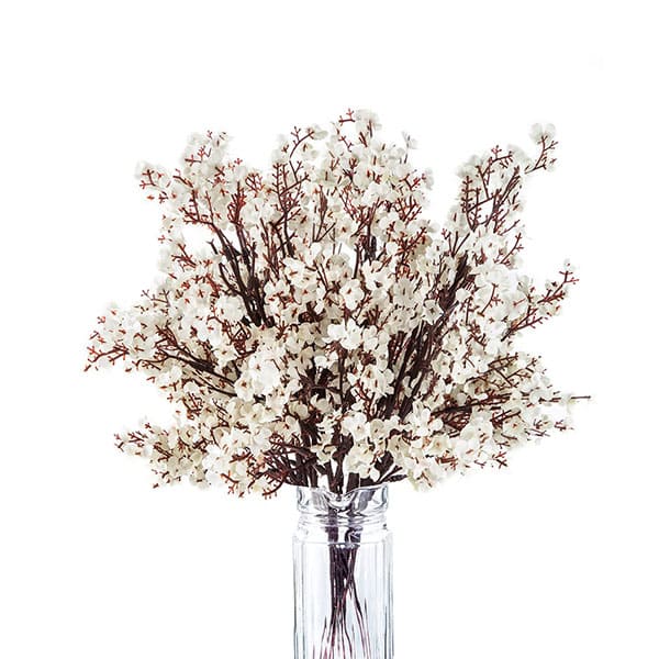 10 Pcs of Gypsophila Artificial Bouquet for Home Wedding Centerpiece Arrangement Holiday Party Decoration