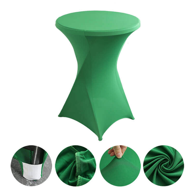 Army Green Cocktail Spandex Table Cover