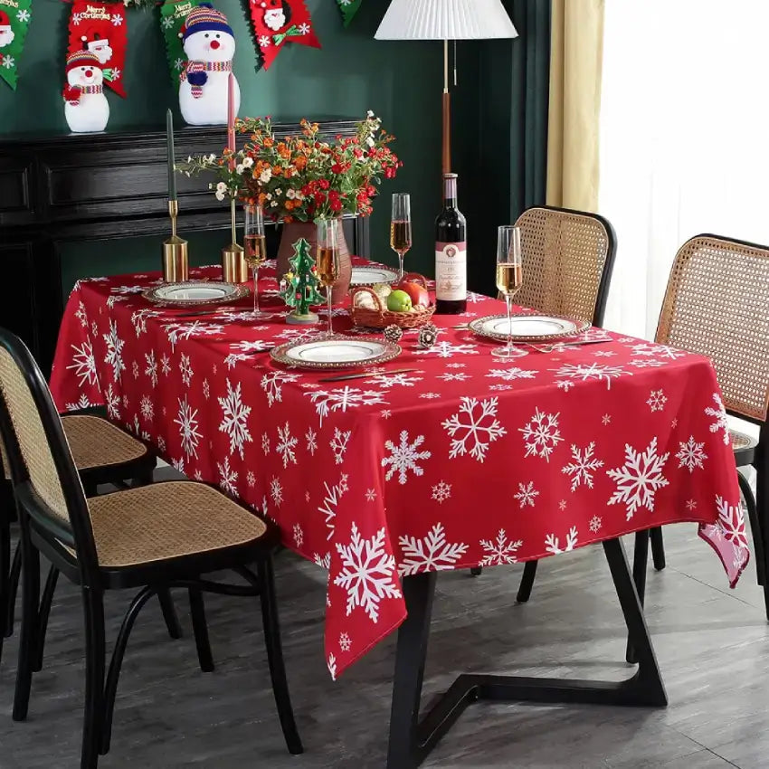 Rectangular Christmas Table Cloth