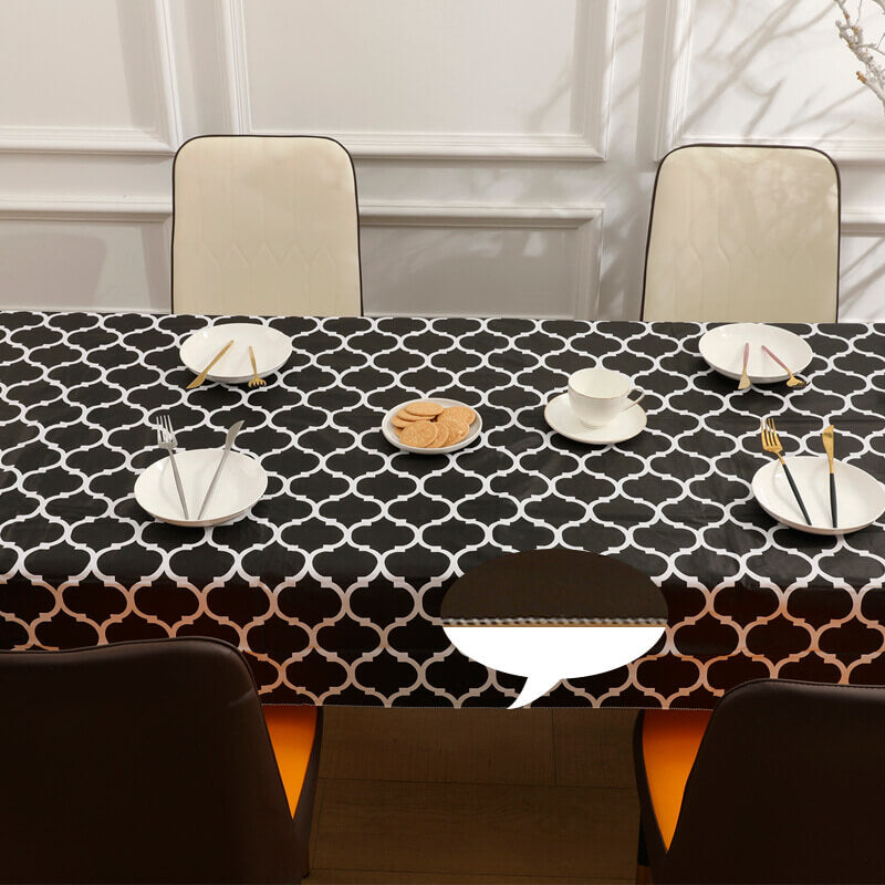 sastybale 60 x 84 vinyl tablecloths for rectangle tables